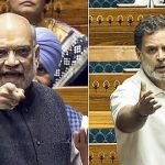 সংসদে দাঁড়িয়ে কু-কথা কেন? অমিত শাহকে তোপ রাহুলের