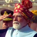 প্রজাতন্ত্র দিবসে নজরকাড়া পাগড়িতে মোদি