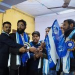 কালিয়াচকে আজাদ সমাজ পার্টির যোগদান সভা