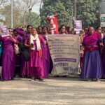 আশা কর্মীদের উপর পুলিশের নির্যাতনের প্রতিবাদে জয়নগরে ধিক্কার দিবস পালন