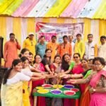 বড়জোড়া কলেজে বর্ণিল আয়োজনে পালন হল বসন্ত উৎসব
